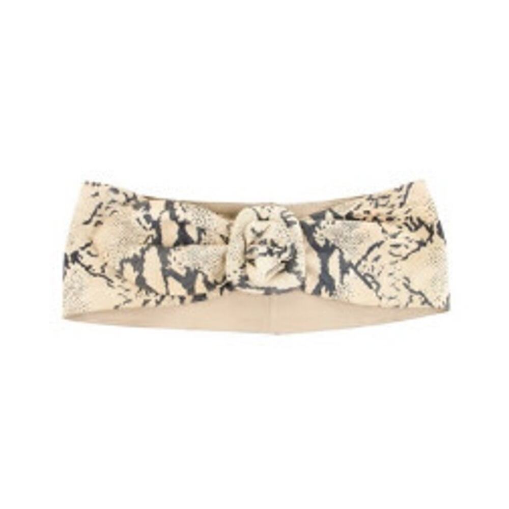 Giorgio Armani Suede Waistbelt Low Hip Belt Animal Print Designer Size S-XL READ
